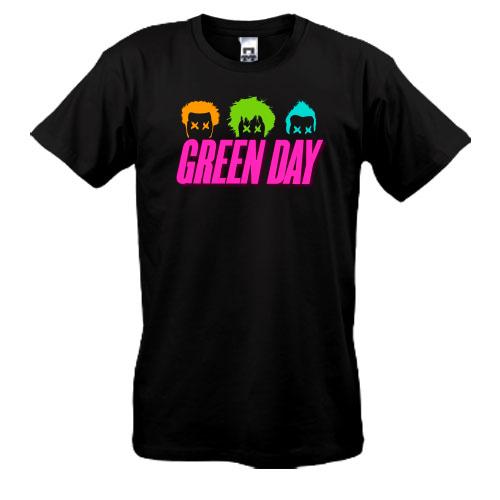 Футболка Green day color
