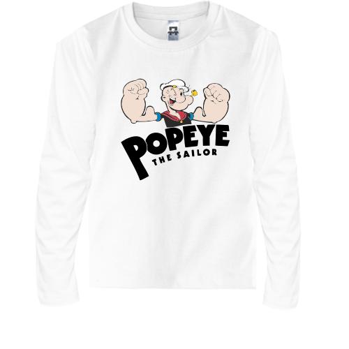 Детская футболка с длинным рукавом Popeye
