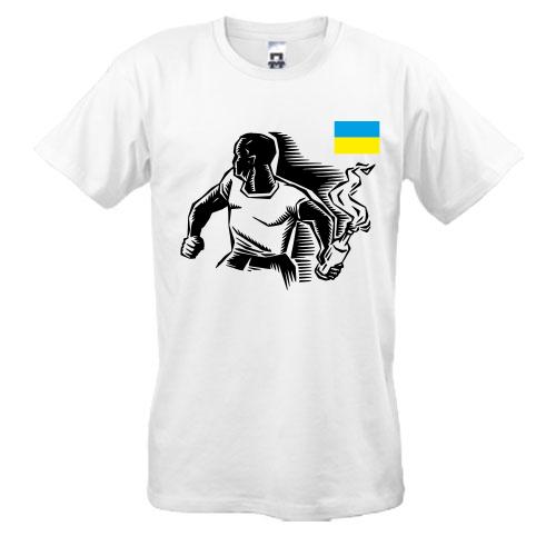 Футболка с Майдановцем