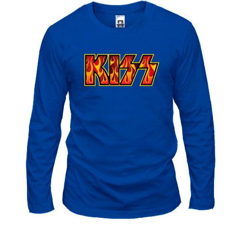 Лонгслив KISS (fire logo)