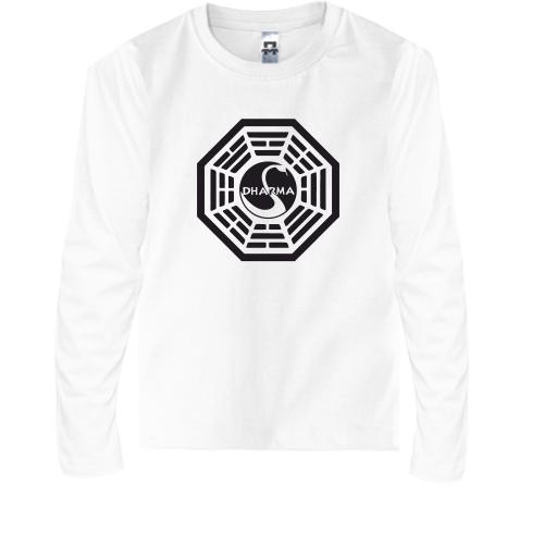 Детская футболка с длинным рукавом DHARMA Initiative