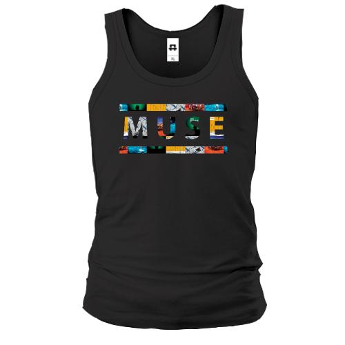 Майка Muse (коллаж)