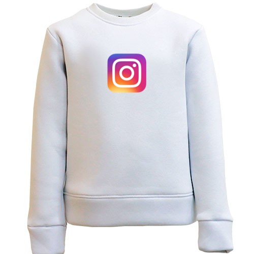 Детский свитшот с логотипом Instagram