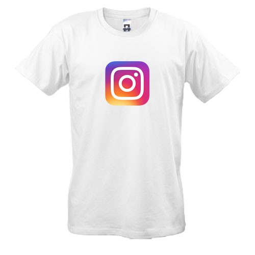Мужская футболка с логотипом Instagram