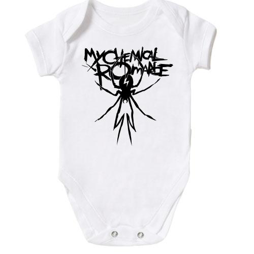 Детское боди My Chemical Romance с пауком