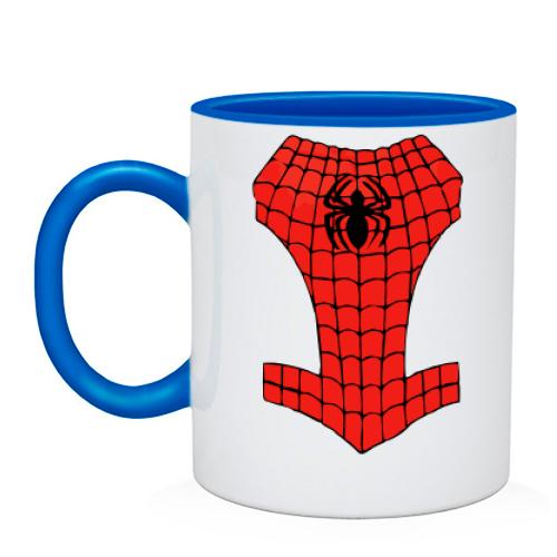 Чашка с торсом Человека-Паука