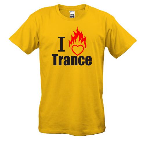 Футболка I love Trance (3)