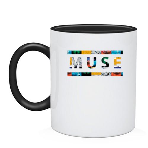 Чашка Muse (коллаж)