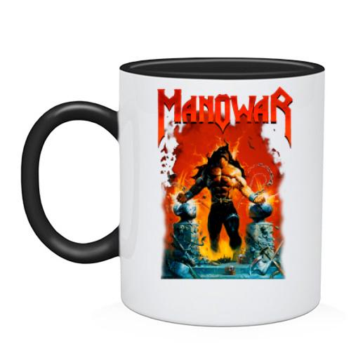 Чашка Manowar - Louder Than Hell