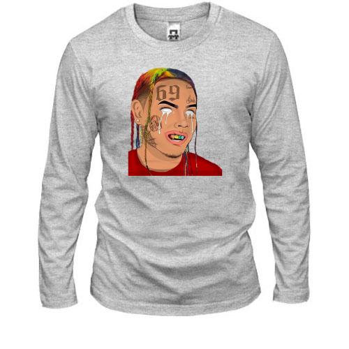 Лонгслів з 6IX 9NINE з білими очима