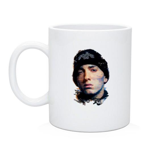Чашка з Eminem в ґлітчах