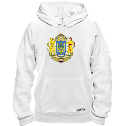 Худі з великим гербом України