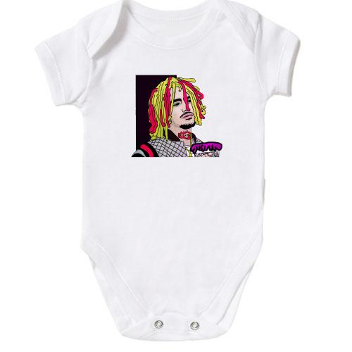 Дитячий боді з задумливим Lil Pump