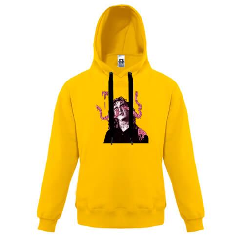 Детская толстовка с Lil Peep и тентаклями