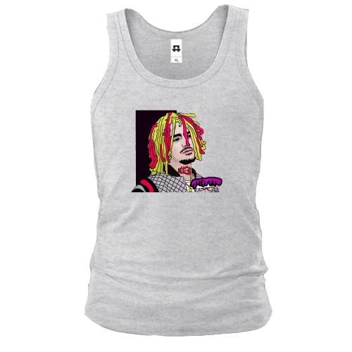 Майка с задумчивым Lil Pump