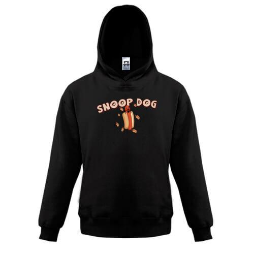 Дитяча толстовка зі Snoop Dogg і хот-догом