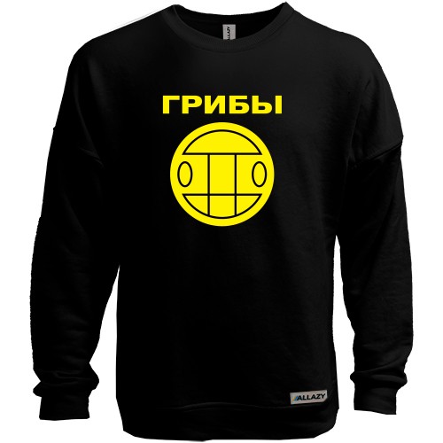 Світшот без начісу Гриби