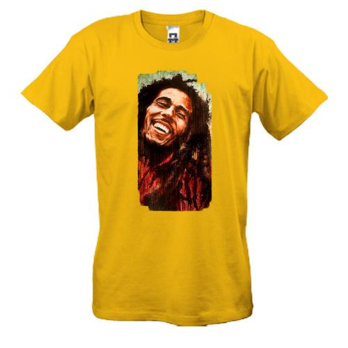 Футболка  з усміхненим Bob Marley