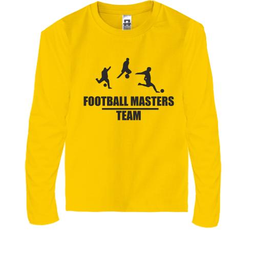 Детская футболка с длинным рукавом Football Masters Team