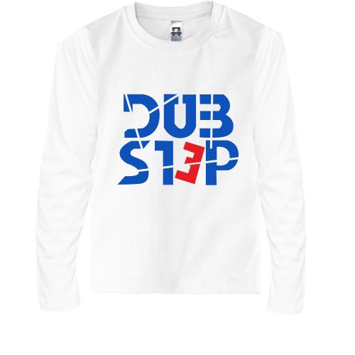 Детская футболка с длинным рукавом Dub step (4)