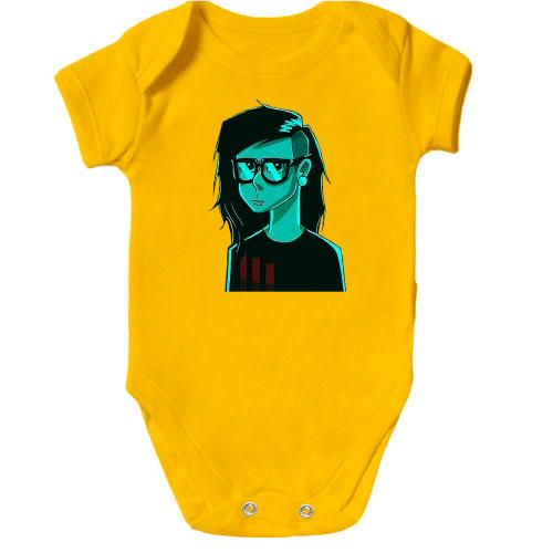 Дитячий боді зі Skrillex (арт)