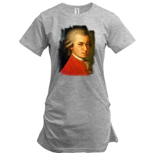 Подовжена футболка з Вольфгангом Амадеєм Моцартом
