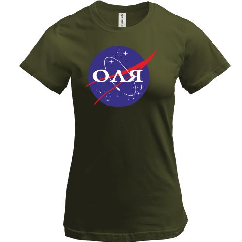 Футболка Оля (NASA Style)