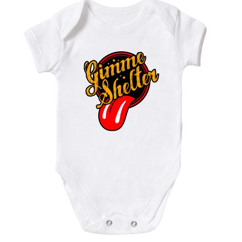 Дитячий боді Rolling Stones Gimme Shelter