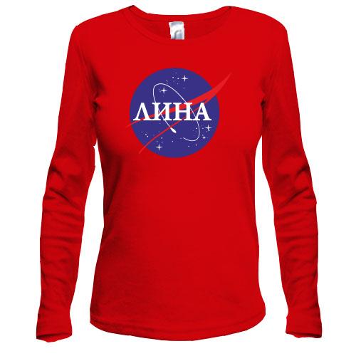 Лонгслив Лина (NASA Style)