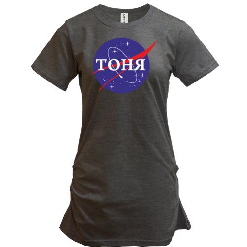 Подовжена футболка Тоня (NASA Style)