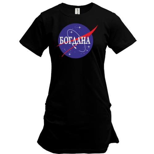 Подовжена футболка Богдана (NASA Style)