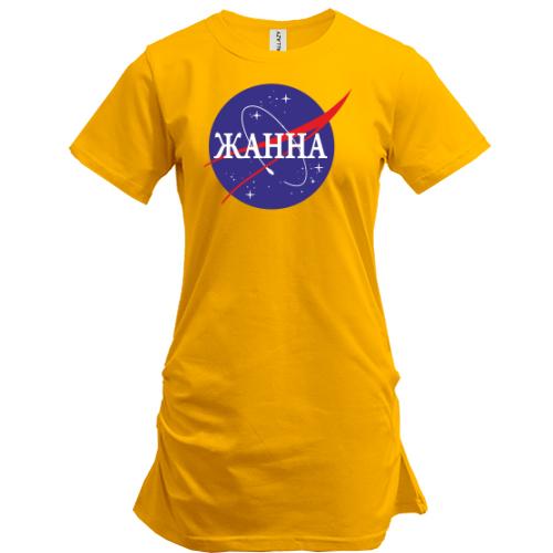 Подовжена футболка Жанна (NASA Style)