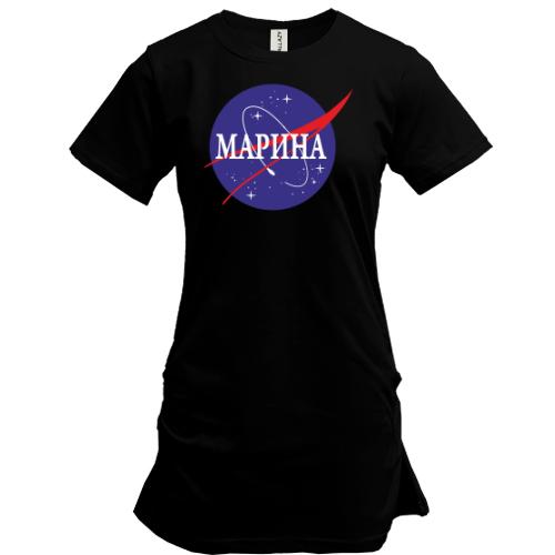 Подовжена футболка Марина (NASA Style)
