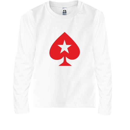 Детская футболка с длинным рукавом PokerStars Christmas Star Bas