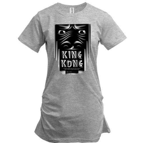 Подовжена футболка з King Kong (арт)