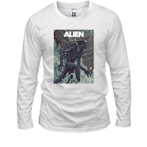 Лонгслів з постером Alien