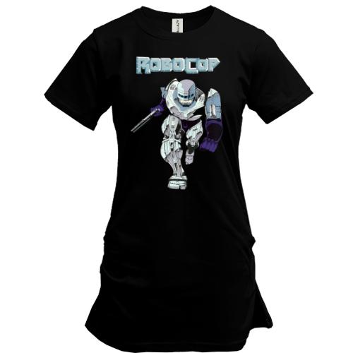 Подовжена футболка з Robocop