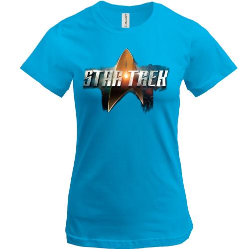 Футболка с надписью Star Trek