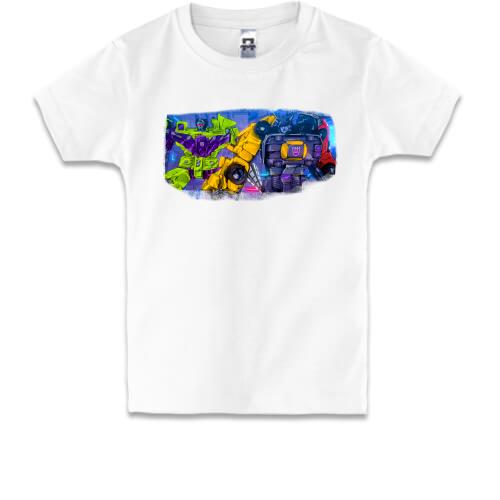 Детская футболка с Трансформерами