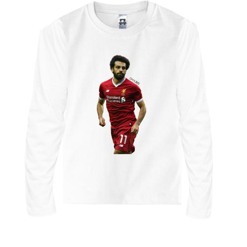 Детская футболка с длинным рукавом c Mohamed Salah