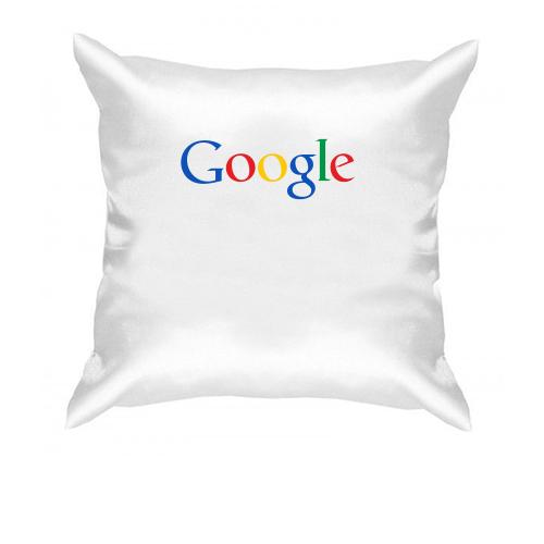 Подушка з логотипом Google