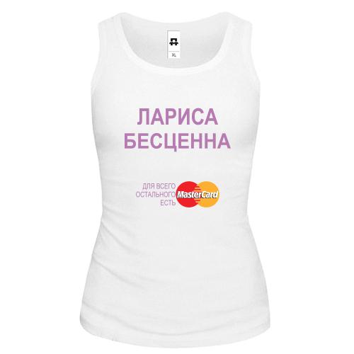 Майка с надписью 