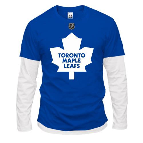 Лонгслив комби Toronto Maple Leafs