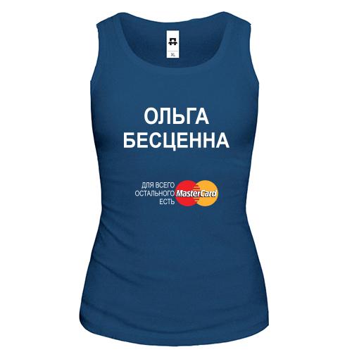 Майка с надписью 