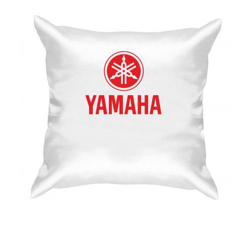 Подушка с лого Yamaha