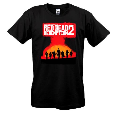Футболка с постером к Red Dead Redemption 2
