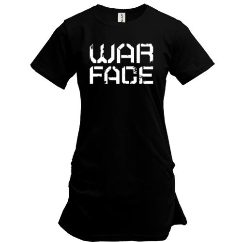 Подовжена футболка з логотипом Warface