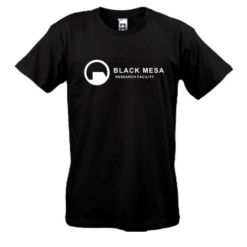 Футболка з логотипом співробітника Black Mesa (Half Life)