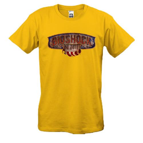 Футболка с логотипом Bioshock - Infinite