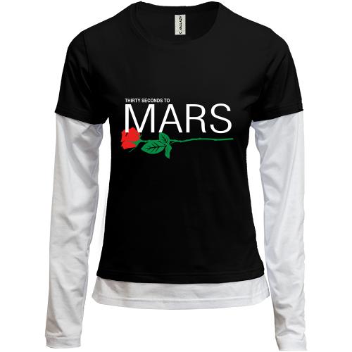 Комбінований лонгслів Thirty seconds to mars